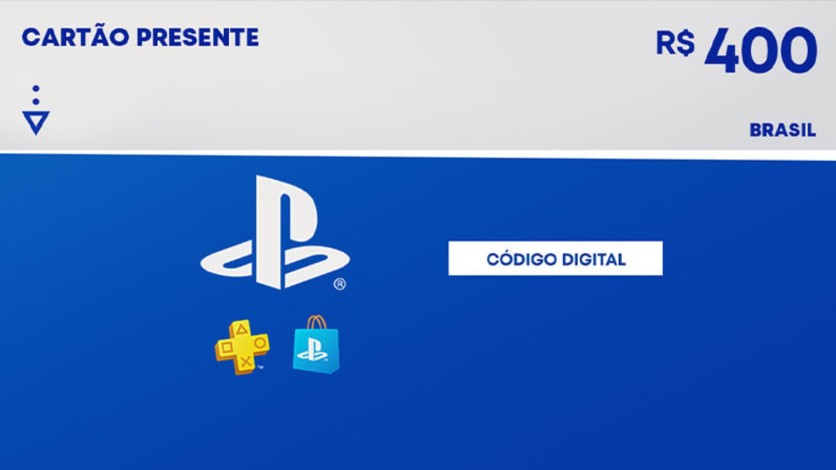 Screenshot 1 - R$400 PlayStation Store - Cartão Presente Digital