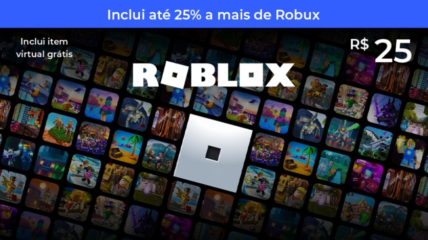 Screenshot 1 - Digital Gift Card Roblox R$25
