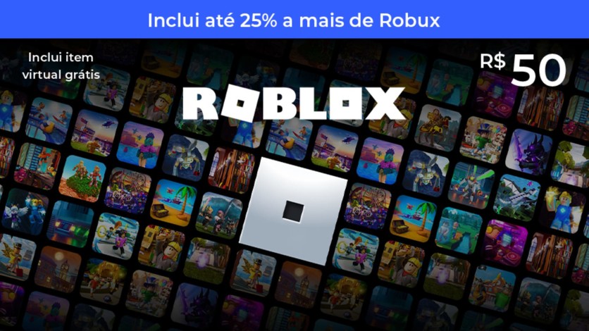 Captura de pantalla 1 - Tarjeta Regalo Digital Roblox R$50