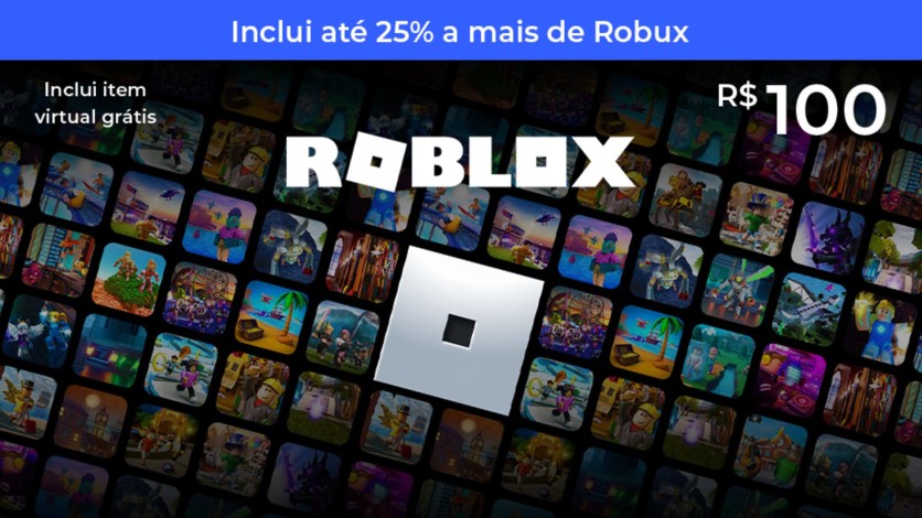 Captura de pantalla 1 - Tarjeta Regalo Digital Roblox R$100