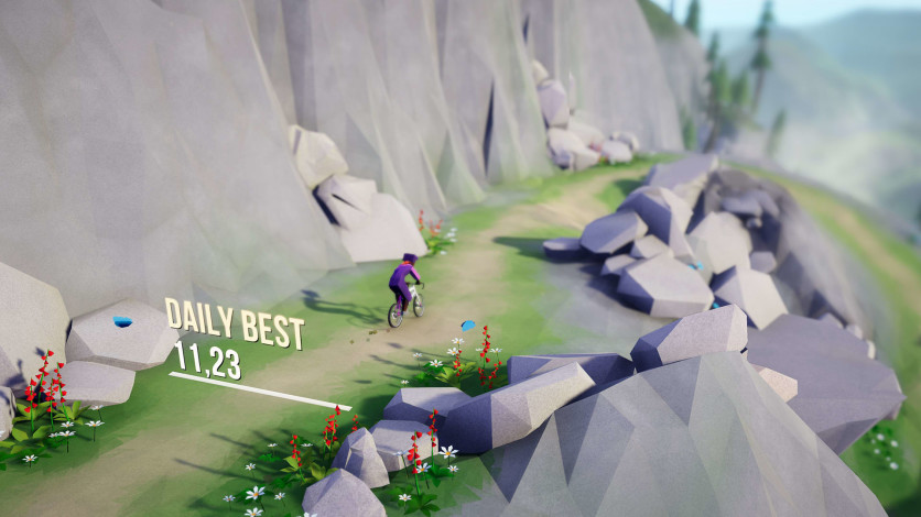 Screenshot 3 - Lonely Mountains: Downhill