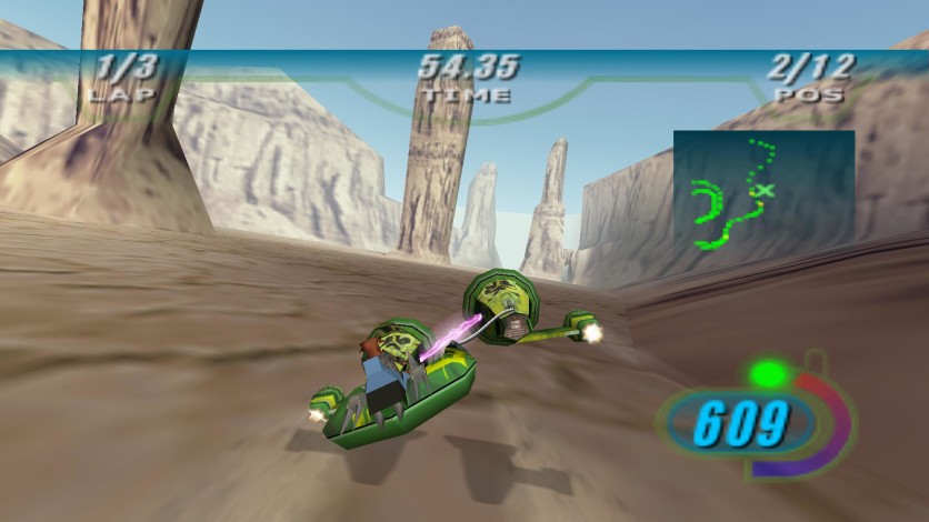 Captura de pantalla 12 - Star Wars Episode I Racer
