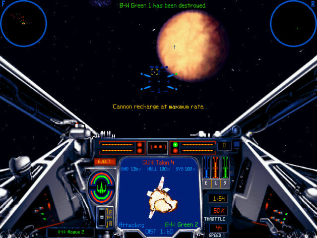 Captura de pantalla 7 - Star Wars X-Wing vs TIE Fighter - Balance of Power Campaigns
