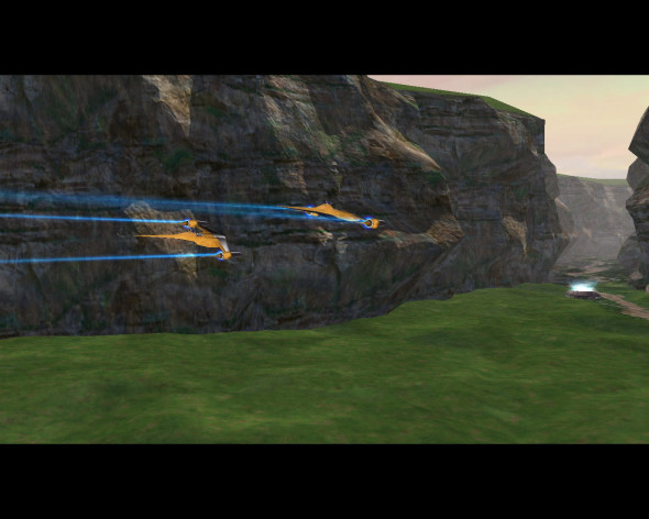 Captura de pantalla 1 - Star Wars Starfighter