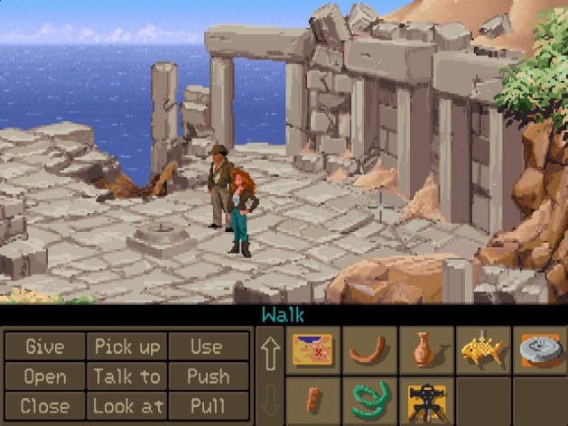 Captura de pantalla 2 - Indiana Jones and the Fate of Atlantis
