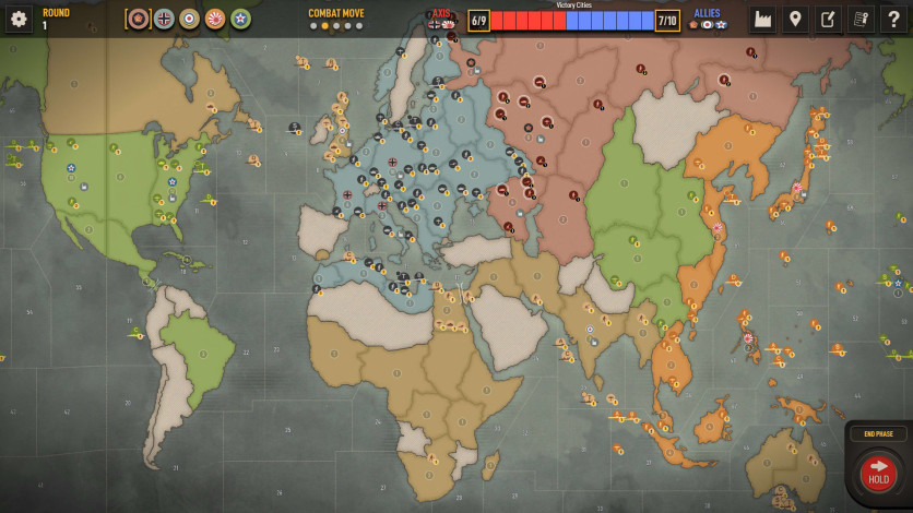 Captura de pantalla 2 - Axis & Allies 1942 Online