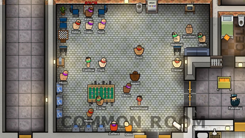 Screenshot 5 - Prison Architect - Gangs