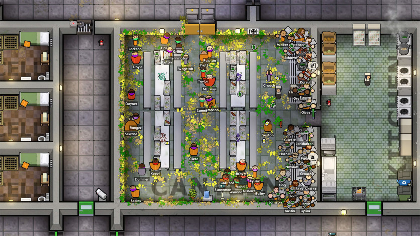 Screenshot 1 - Prison Architect - Gangs