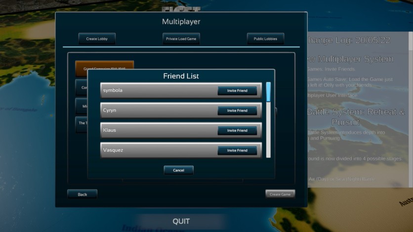 Screenshot 1 - Fleet Commander: Pacific