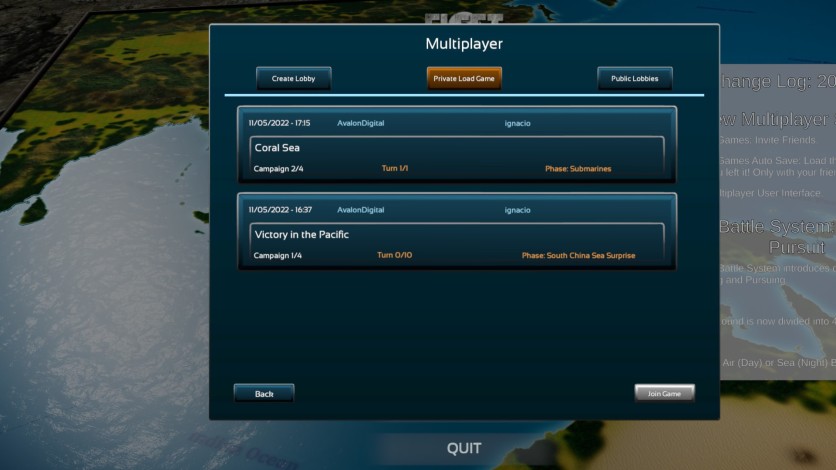 Screenshot 5 - Fleet Commander: Pacific