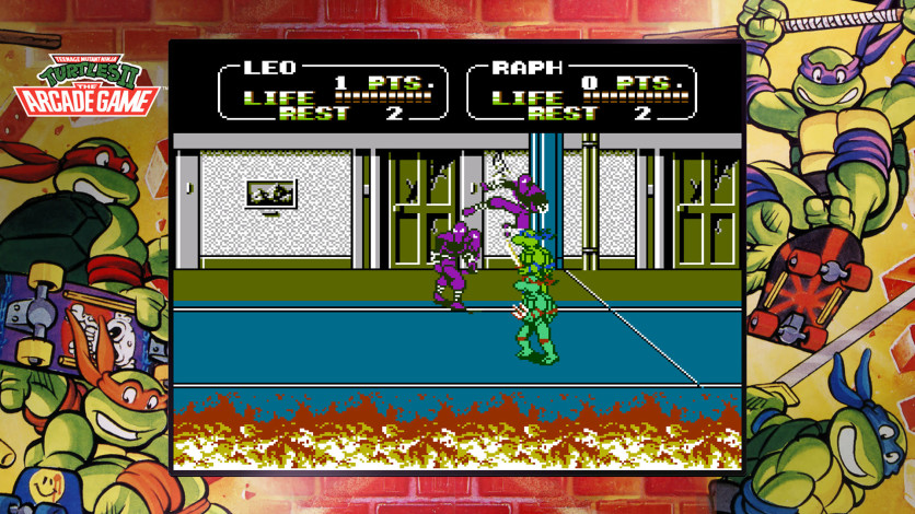 Screenshot 4 - Teenage Mutant Ninja Turtles: The Cowabunga Collection