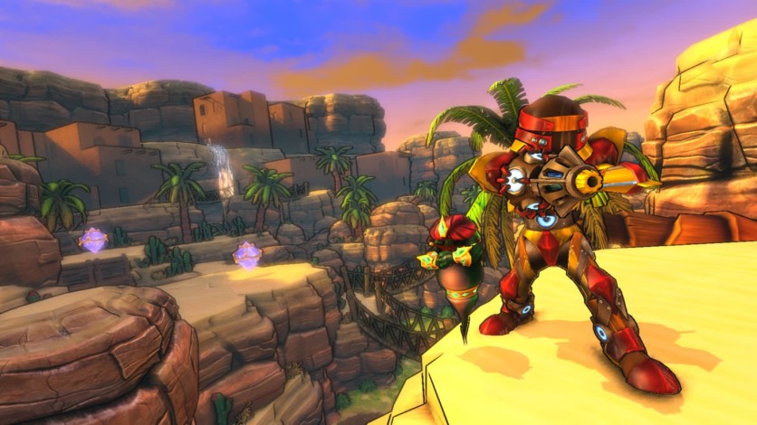 Screenshot 1 - Dungeon Defenders City in the Cliffs Mission Pack
