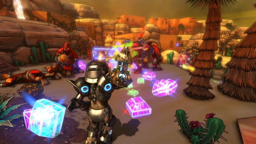 Screenshot 3 - Dungeon Defenders City in the Cliffs Mission Pack