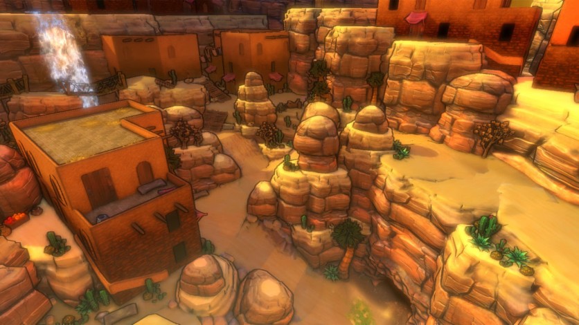 Captura de pantalla 4 - Dungeon Defenders City in the Cliffs Mission Pack