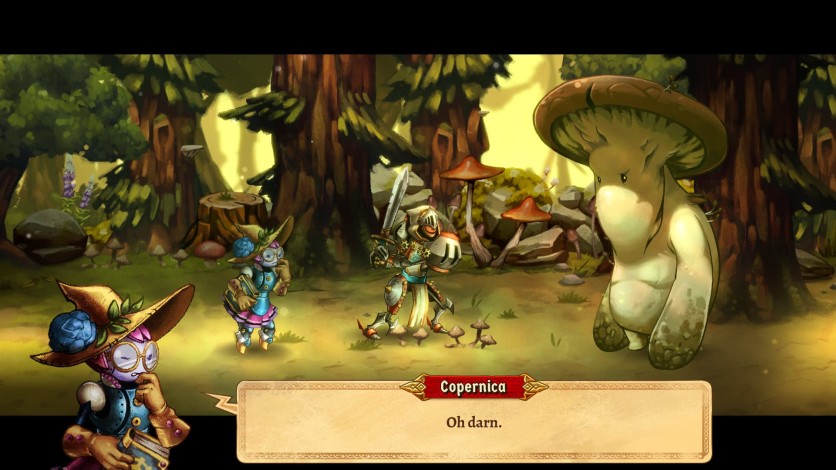 Screenshot 3 - SteamWorld Quest: Hand of Gilgamech