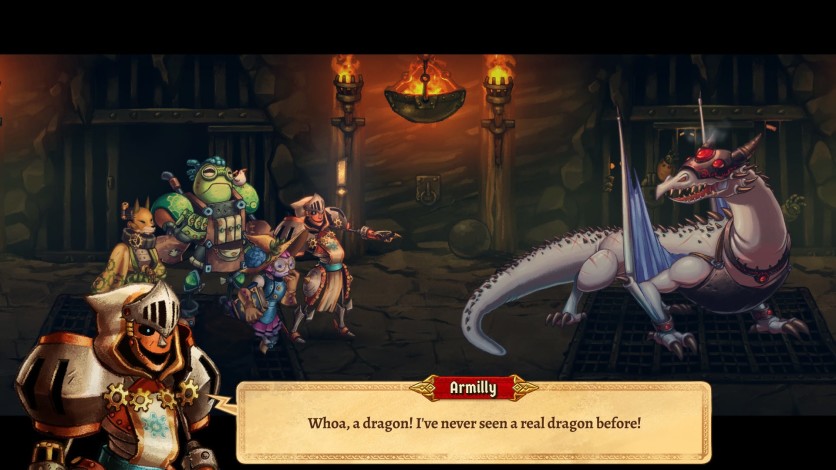 Screenshot 9 - SteamWorld Quest: Hand of Gilgamech