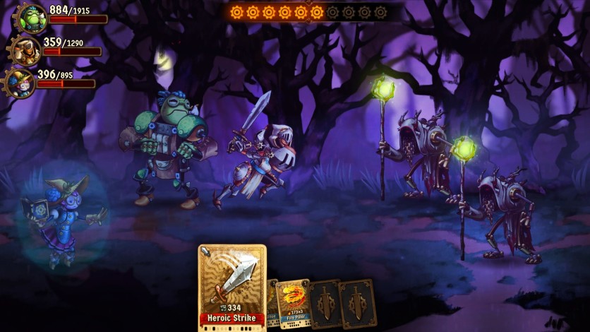 Screenshot 10 - SteamWorld Quest: Hand of Gilgamech