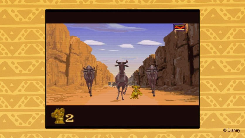 Captura de pantalla 3 - Disney Classic Games: Aladdin and The Lion King