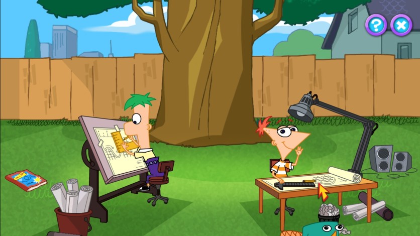 Captura de pantalla 1 - Phineas and Ferb: New Inventions