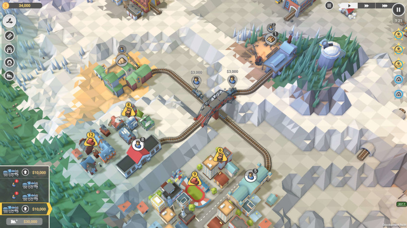 Screenshot 4 - Train Valley 2: Workshop Gems – Emerald