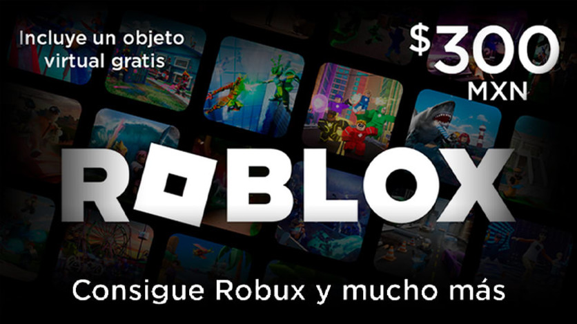 Captura de pantalla 1 - Gift Card Digital Roblox $300 MXN