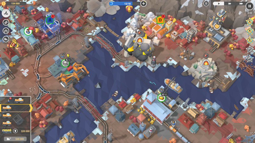 Screenshot 2 - Train Valley 2: Workshop Gems - Sapphire