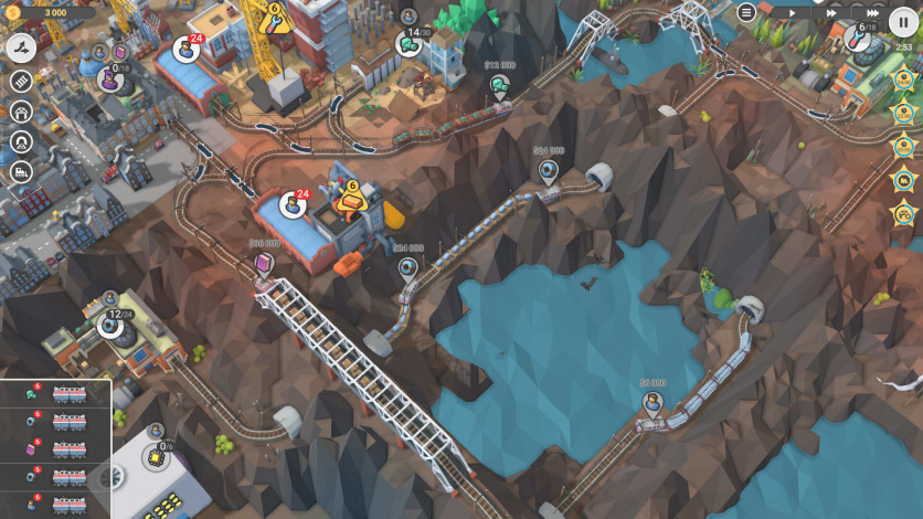 Screenshot 5 - Train Valley 2: Workshop Gems - Sapphire