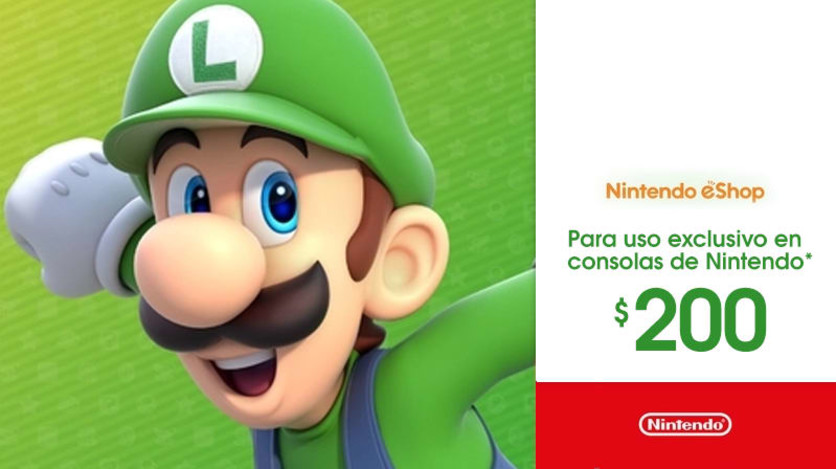 Captura de pantalla 1 - Nintendo - Gift Card Digital $200