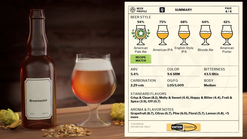 Screenshot 3 - Brewmaster: Beer Brewing Simulator