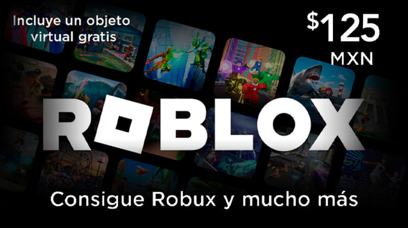 Captura de pantalla 1 - Tarjeta Regalo Digital Roblox $125 MXN