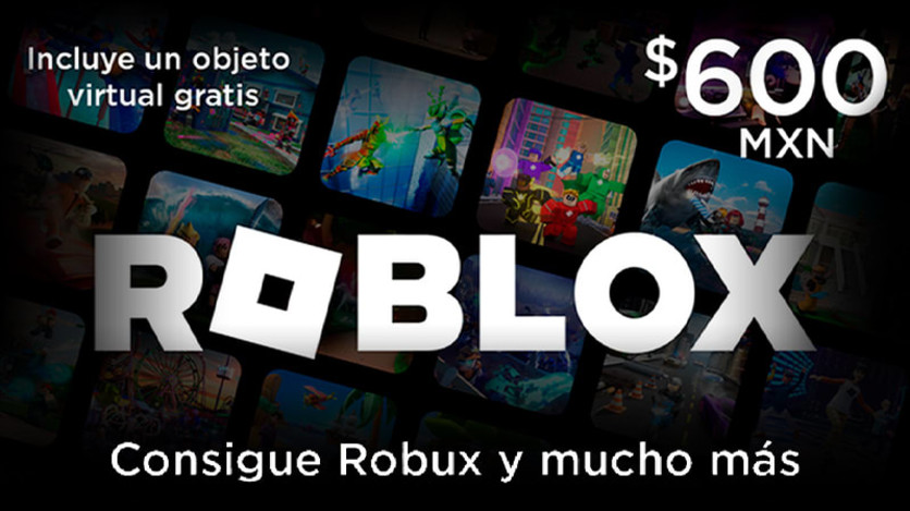 Captura de pantalla 1 - Gift Card Digital Roblox $600 MXN