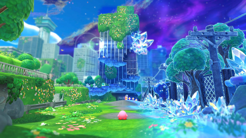 Screenshot 1 - Kirby™ and the Forgotten Land + Star-Crossed World Upgrade Pack