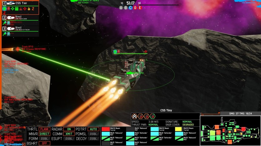 Screenshot 2 - NEBULOUS: Fleet Command