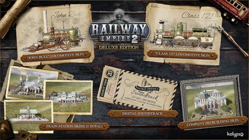 Screenshot 1 - Railway Empire 2 - Deluxe Edition