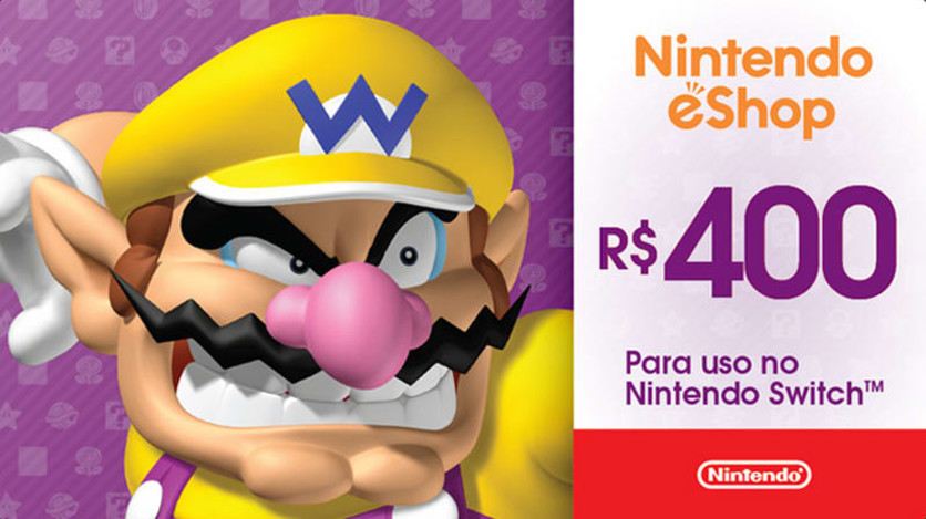 Nintendo eShop - Gift Card Digital para Nintendo Switch