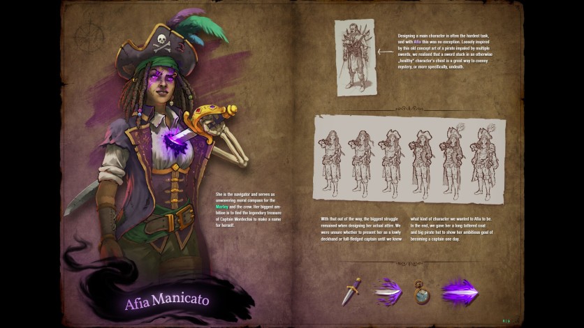Screenshot 1 - Shadow Gambit: The Cursed Crew Artbook & Strategy Guide