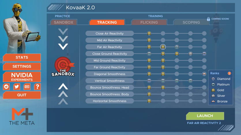 Screenshot 3 - KovaaK's Tracking Trainer