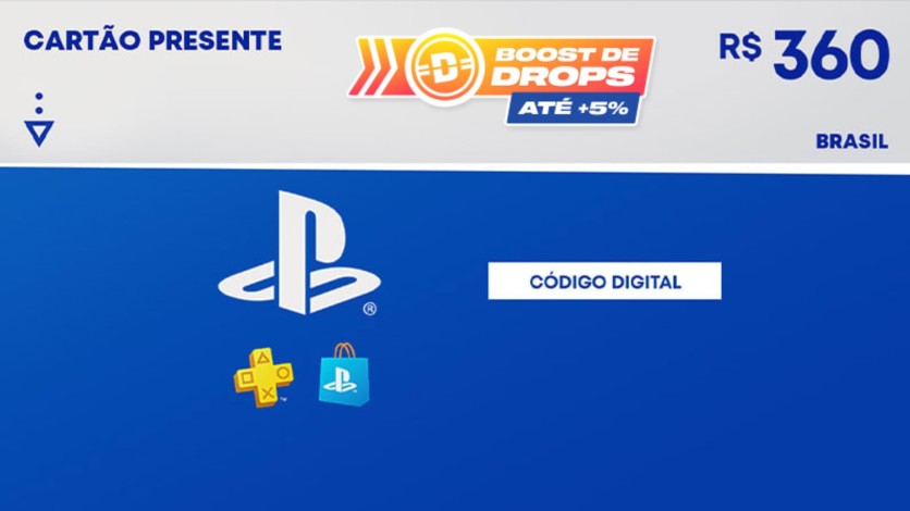 Captura de pantalla 1 - R$360 PlayStation Store - Tarjeta Regalo Digital
