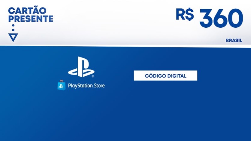 Screenshot 1 - R$360 PlayStation Store - Digital Gift Card