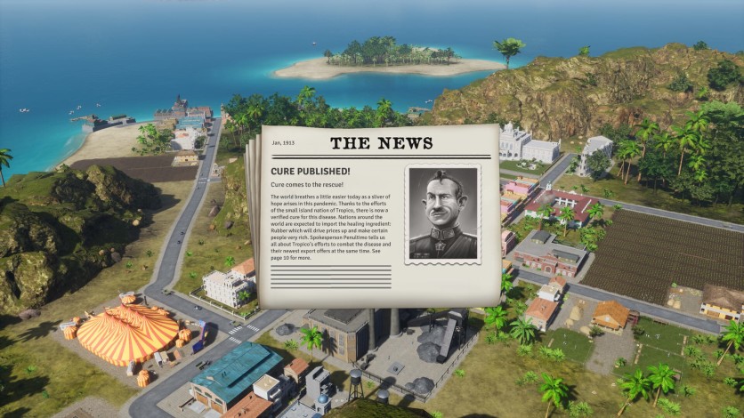 Screenshot 5 - Tropico 6 - Going Viral