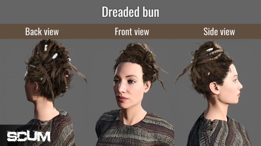 Captura de pantalla 9 - SCUM Female Hair Pack
