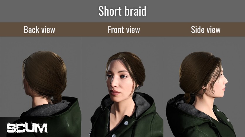 Screenshot 12 - SCUM Female Hair Pack