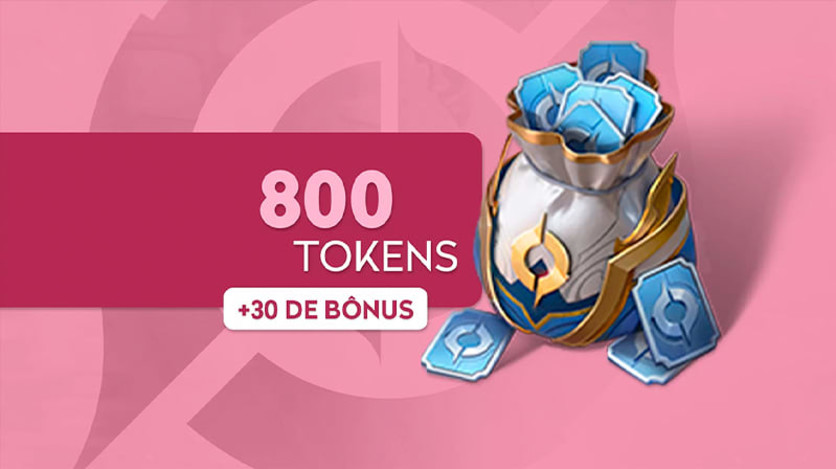 Screenshot 1 - Honor of Kings - 800 Tokens + 30 de Bônus