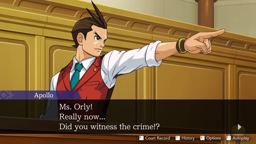 Captura de pantalla 2 - Apollo Justice: Ace Attorney Trilogy