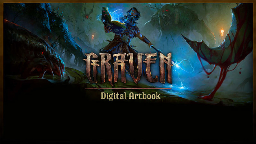 Screenshot 1 - GRAVEN – Digital Artbook