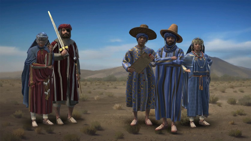 Captura de pantalla 5 - Crusader Kings III Content Creator Pack: North African Attire