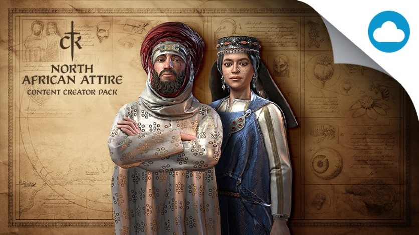 Captura de pantalla 1 - Crusader Kings III Content Creator Pack: North African Attire