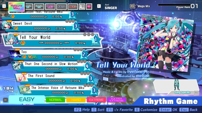 Captura de pantalla 7 - Hatsune Miku: Project DIVA Mega Mix+