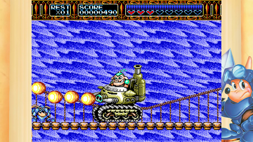 Captura de pantalla 1 - Rocket Knight Adventures: Re-Sparked!