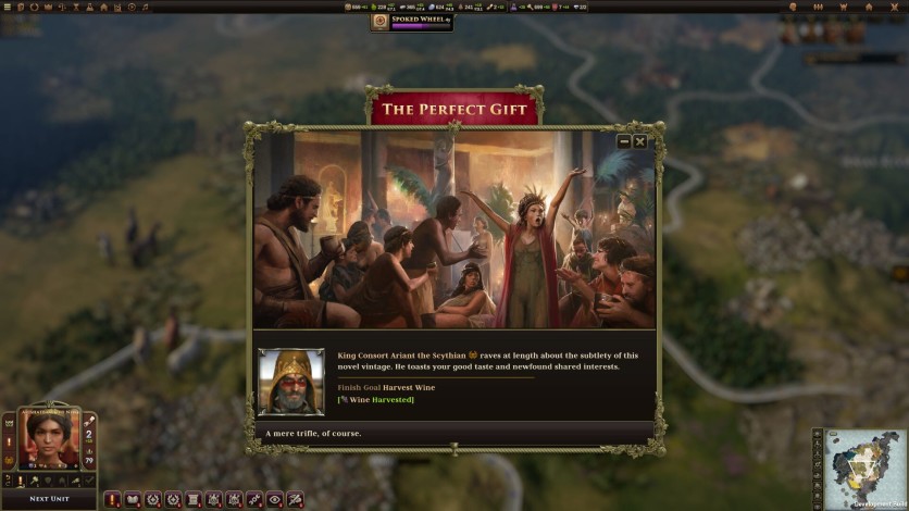 Captura de pantalla 2 - Old World - Behind the Throne